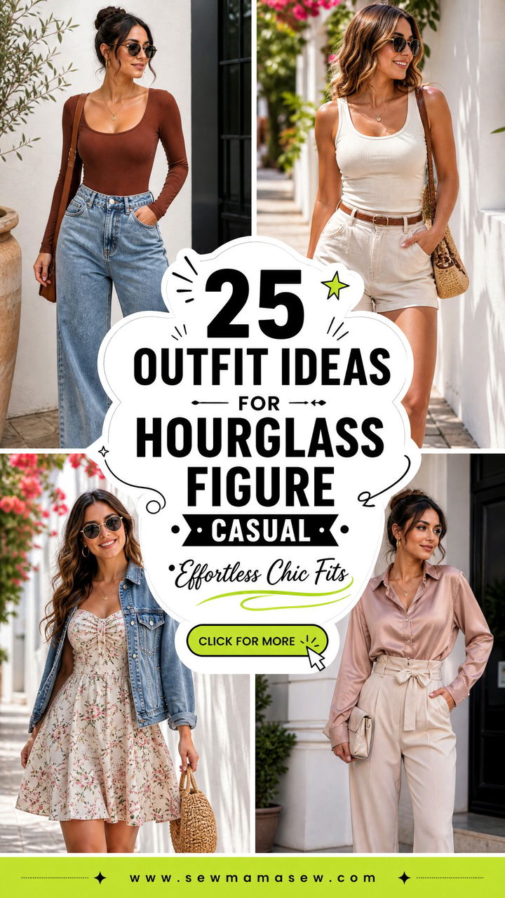 25 Outfit Ideas for Hourglass Figure Casual Effortless Chic - 25 Outfit Ideas for Hourglass Figure Casual: Effortless Chic