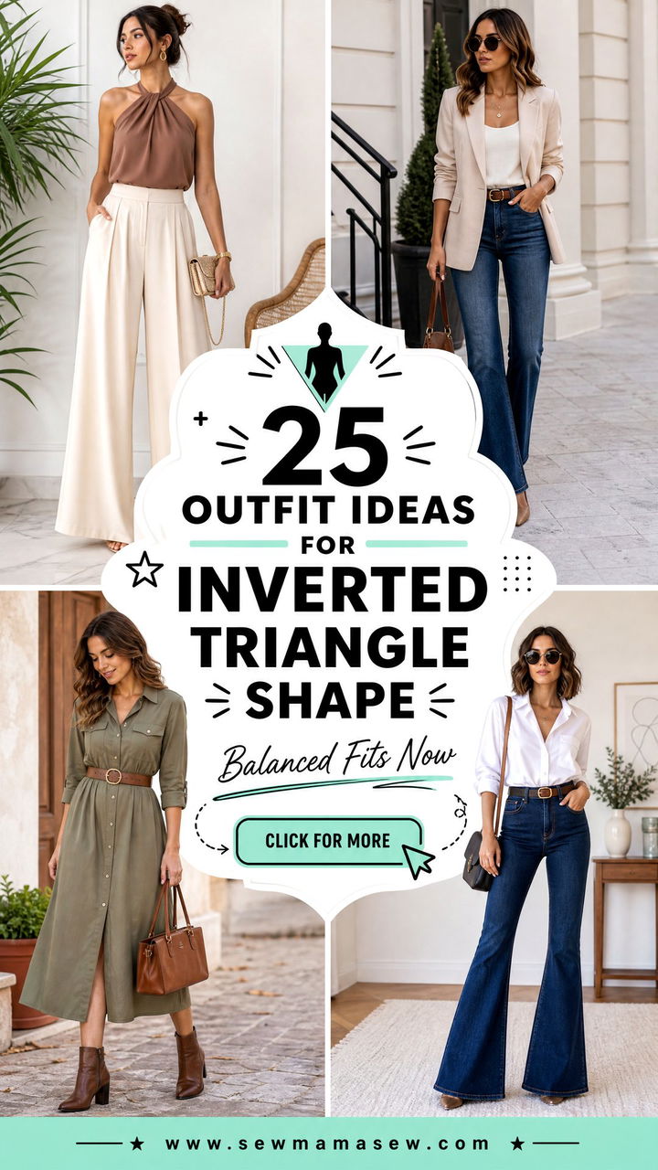 25 Outfit Ideas for Inverted Triangle Shape Balanced Fits - 25 Outfit Ideas for Inverted Triangle Shape: Balanced Fits