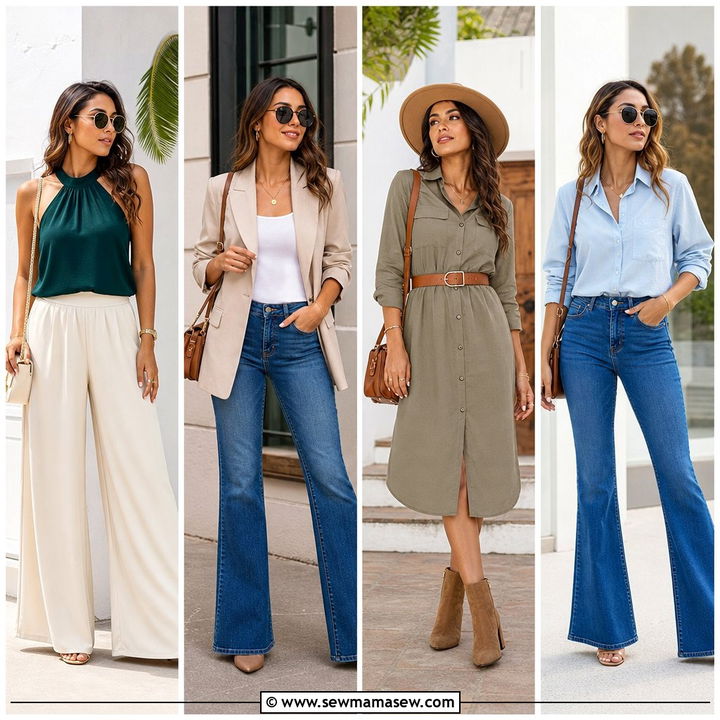 25 Outfit Ideas for Inverted Triangle Shape: Balanced Fits