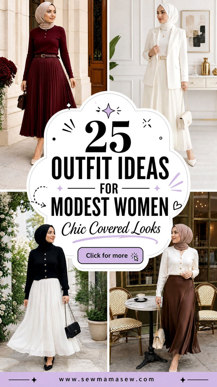 25 Outfit Ideas for Modest Women Chic Covered Looks - 25 Outfit Ideas for Modest Women: Chic Covered Looks
