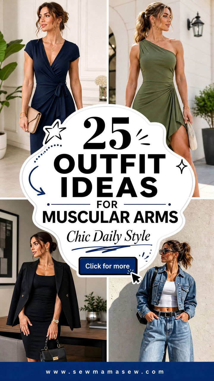 25 Outfit Ideas for Muscular Arms That Feel Chic Daily - 25 Outfit Ideas for Muscular Arms That Feel Chic Daily