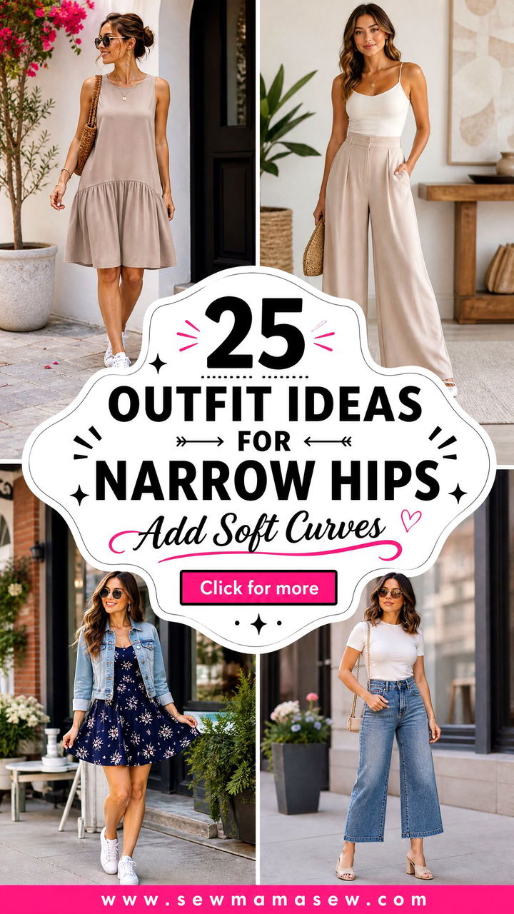 25 Outfit Ideas for Narrow Hips That Add Soft Curves - 25 Outfit Ideas for Narrow Hips That Add Soft Curves