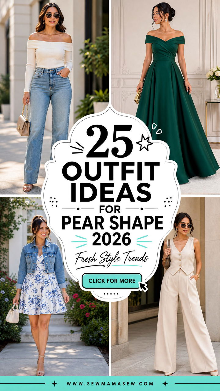 25 Outfit Ideas for Pear Shape 2026 Fresh Style Trends - 25 Outfit Ideas for Pear Shape 2026: Fresh Style Trends