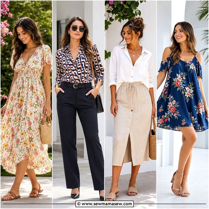 25 Outfit Ideas for Pear Shape Summer: Breezy Looks