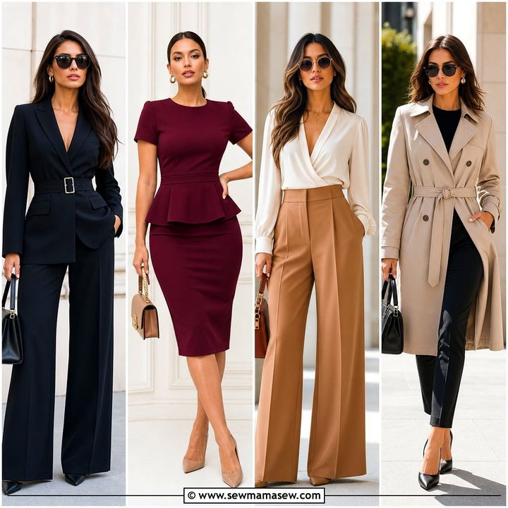25 Outfit Ideas for Rectangle Body for Work: Polished Fits