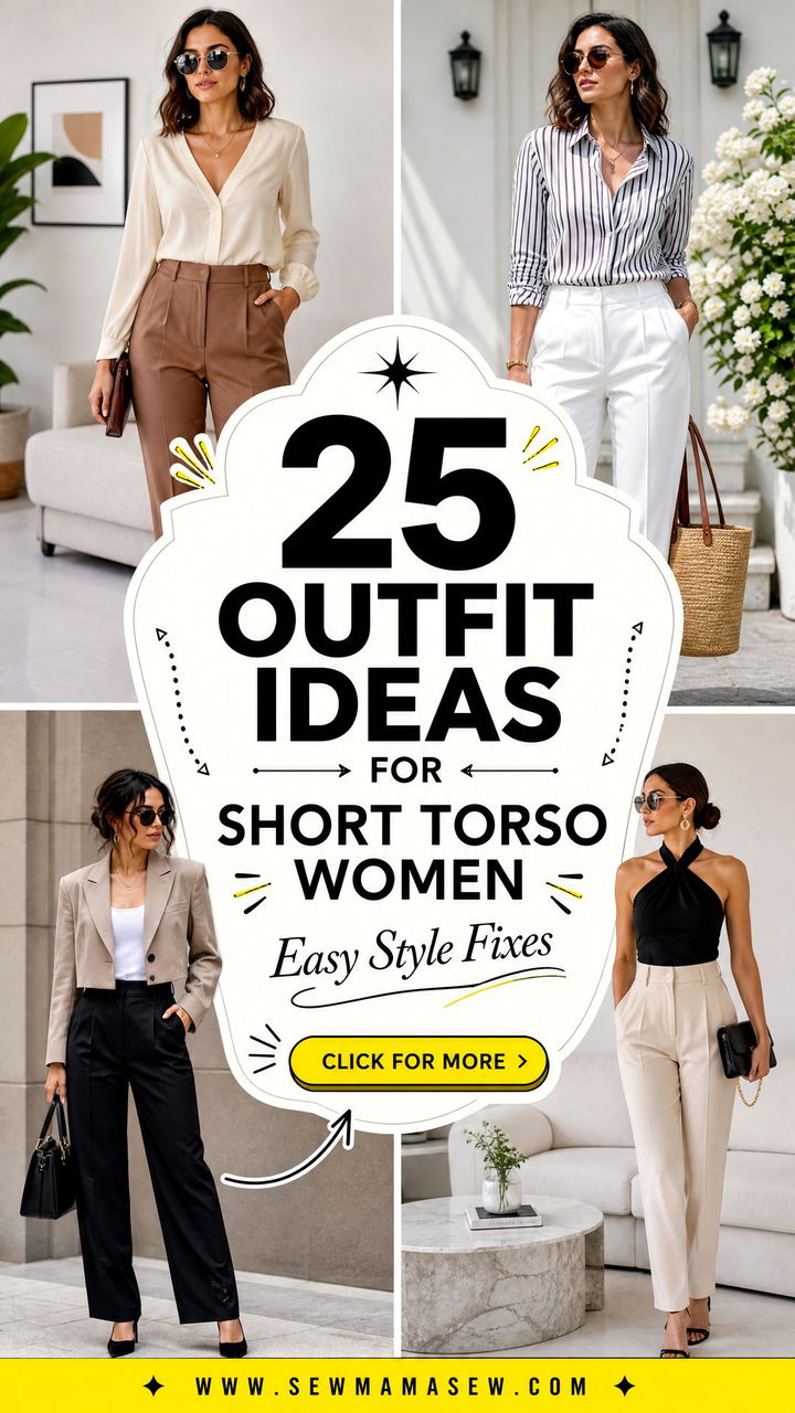 25 Outfit Ideas for Short Torso Women Easy Style Fixes - 25 Outfit Ideas for Short Torso Women: Easy Style Fixes