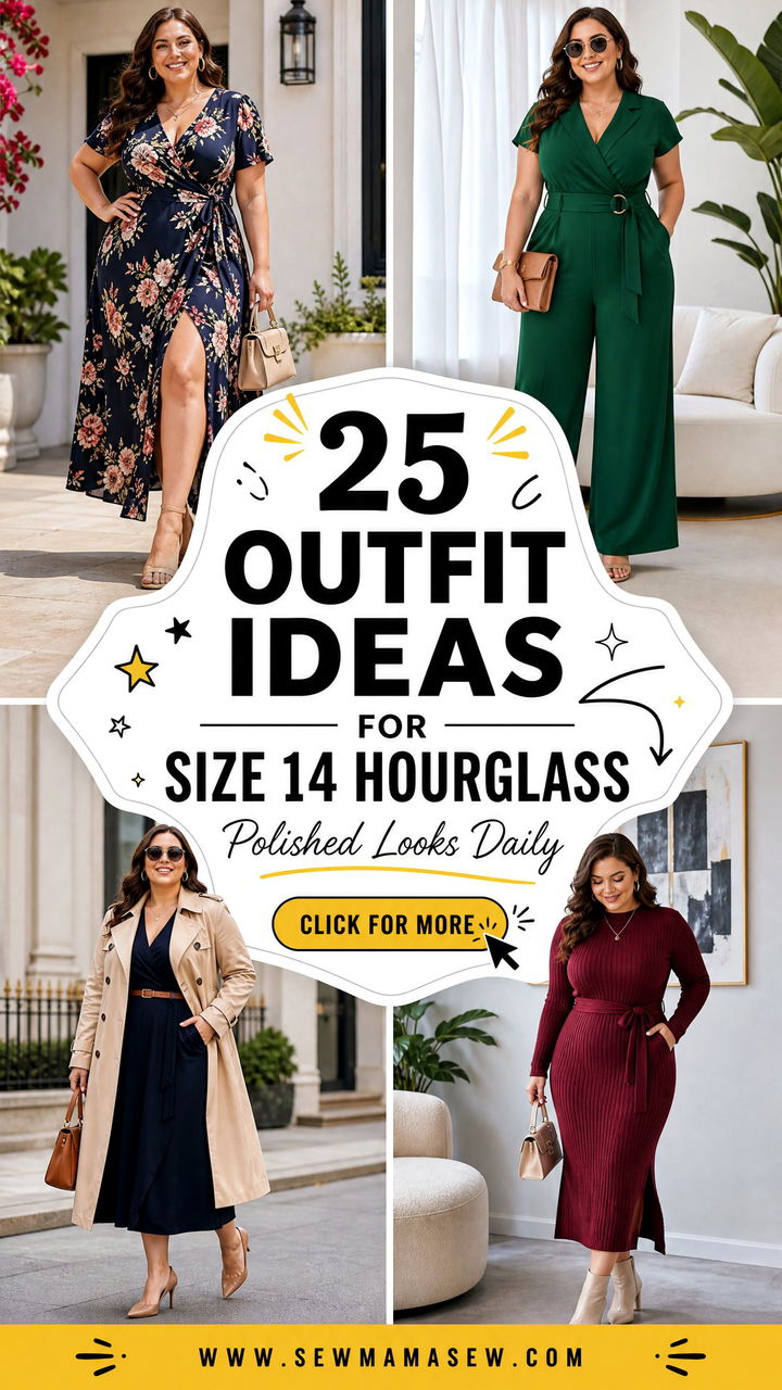 25 Outfit Ideas for Size 14 Hourglass Polished Looks - 25 Outfit Ideas for Size 14 Hourglass: Polished Looks