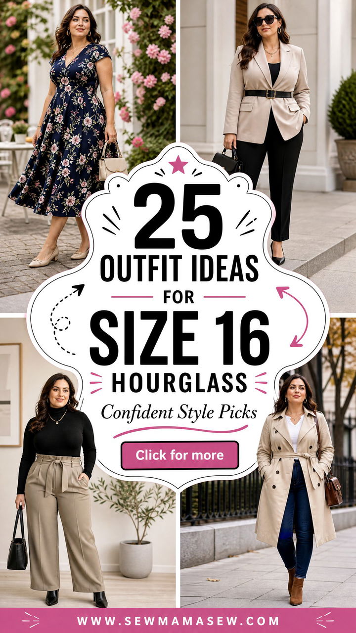25 Outfit Ideas for Size 16 Hourglass Confident Style - 25 Outfit Ideas for Size 16 Hourglass: Confident Style
