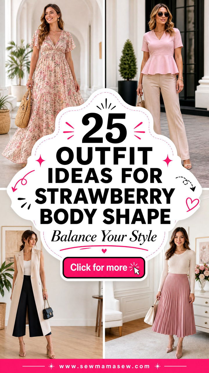 25 Outfit Ideas for Strawberry Body Shape to Balance Style - 25 Outfit Ideas for Strawberry Body Shape to Balance Style