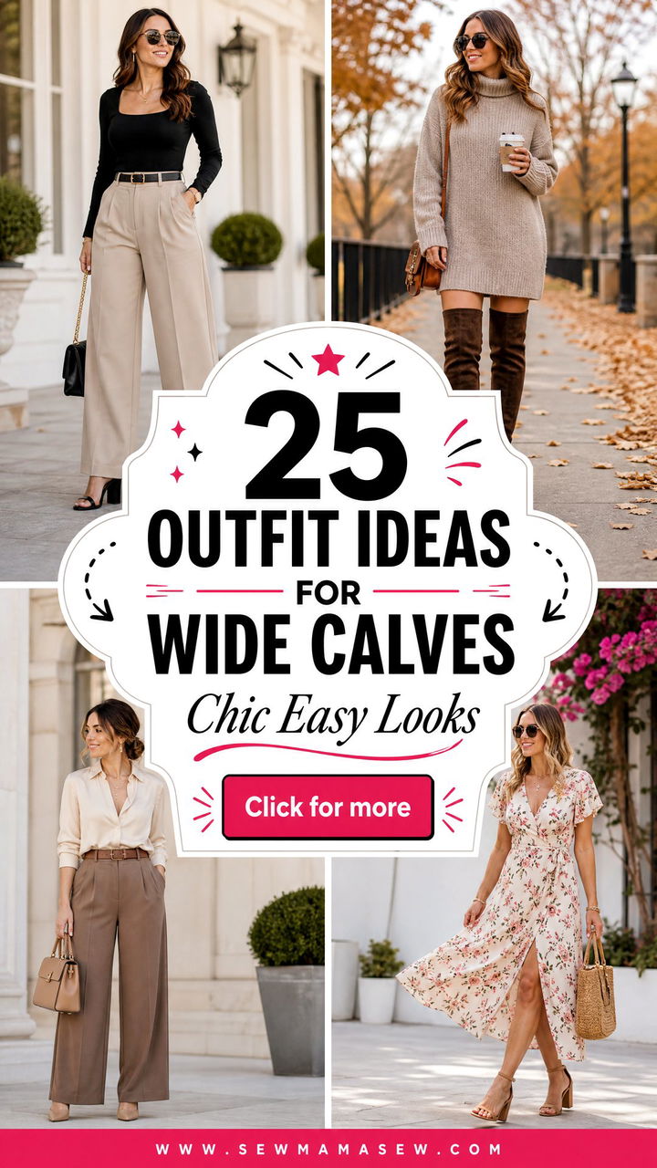 25 Outfit Ideas for Wide Calves That Feel Chic and Easy - 25 Outfit Ideas for Wide Calves That Feel Chic & Easy