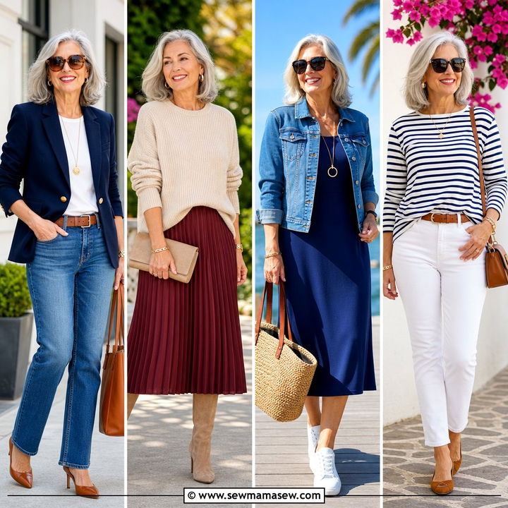 25 Outfit Ideas for Women Over 60 2026 That Feel Fresh