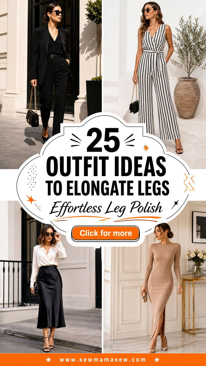 25 Outfit Ideas to Elongate Legs for Effortless Polish - 25 Outfit Ideas to Elongate Legs for Effortless Polish