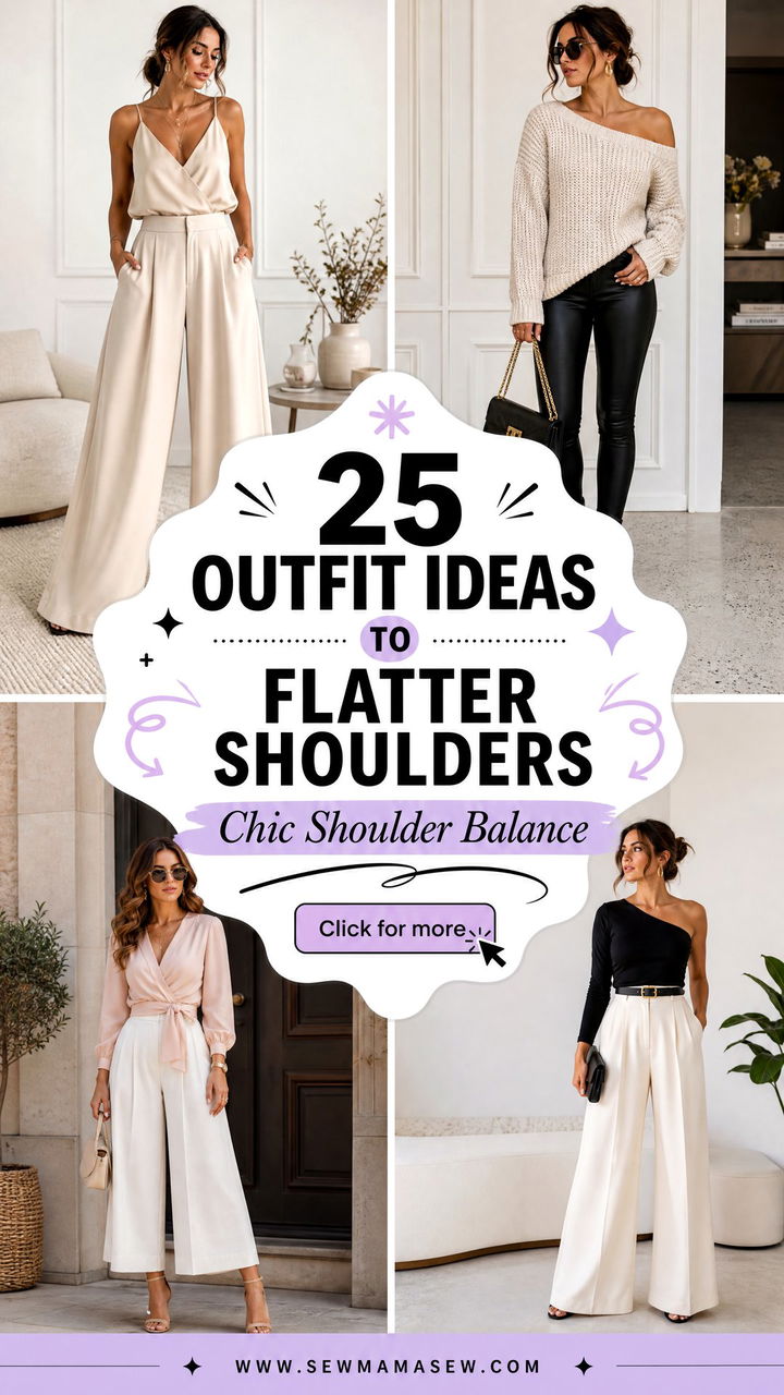 25 Outfit Ideas to Flatter Shoulders With Chic Balance - 25 Outfit Ideas to Flatter Shoulders With Chic Balance