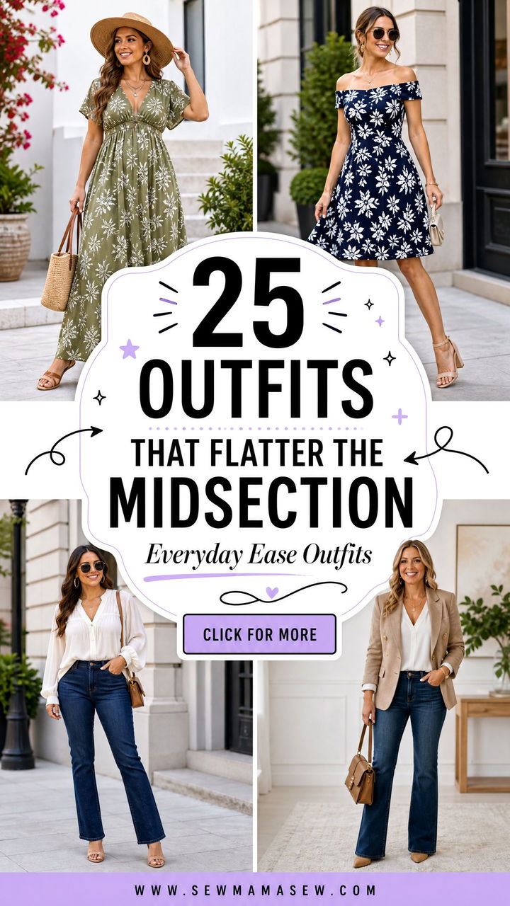 25 Outfits That Flatter the Midsection for Everyday Ease - 25 Outfits That Flatter the Midsection for Everyday Ease