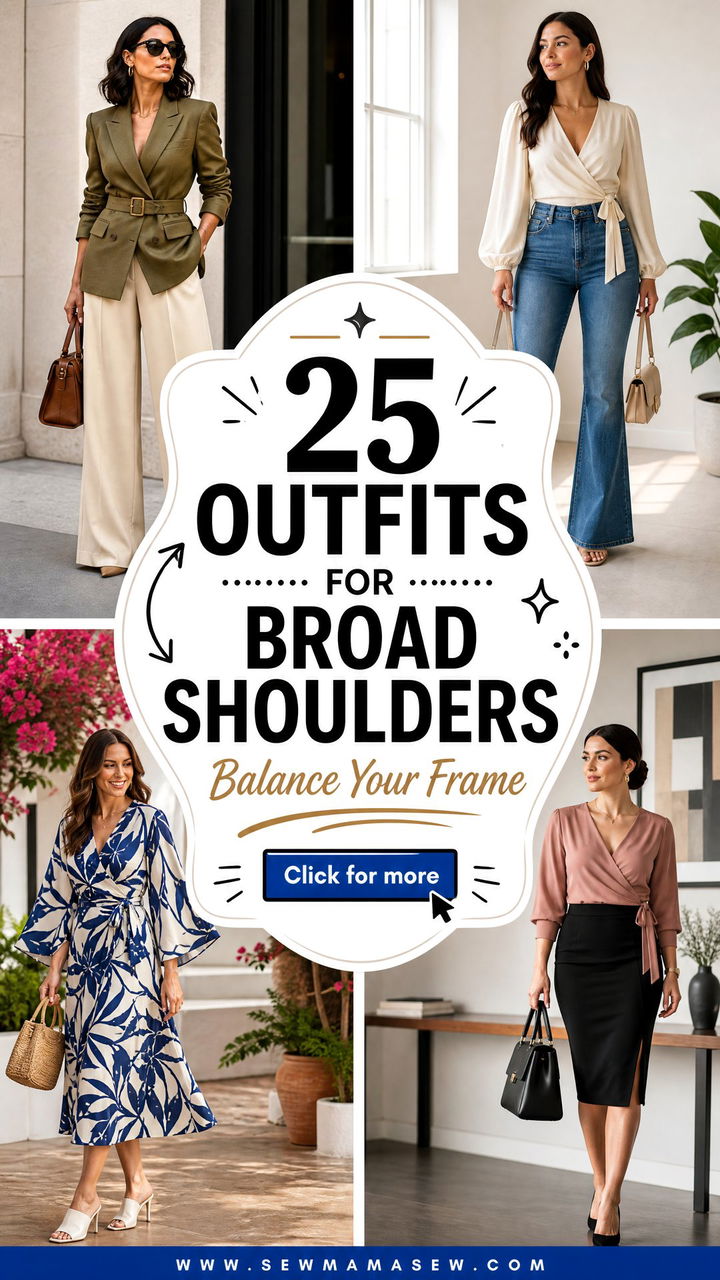 25 Outfits for Broad Shoulders That Balance Your Frame - 25 Outfits for Broad Shoulders That Balance Your Frame