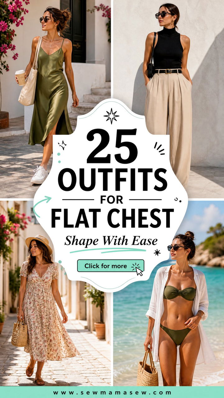 25 Outfits for Flat Chest That Add Shape and Confidence - 25 Outfits for Flat Chest That Add Shape and Confidence