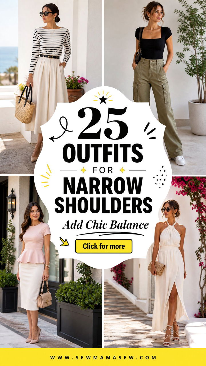 25 Outfits for Narrow Shoulders to Add Chic Balance Now - 25 Outfits for Narrow Shoulders to Add Chic Balance Now