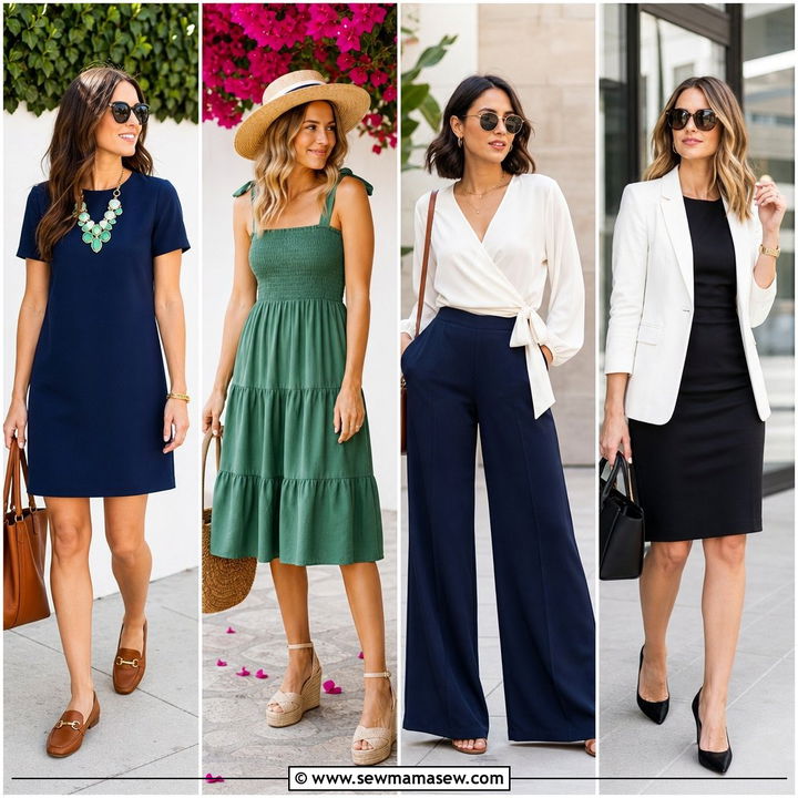 25 Outfits for No Waist That Create Effortless Shape