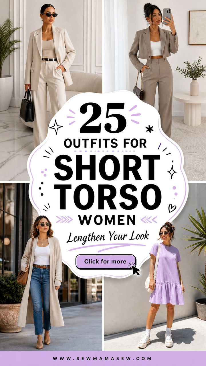 25 Outfits for Short Torso Women to Lengthen Your Look - 25 Outfits for Short Torso Women to Lengthen Your Look