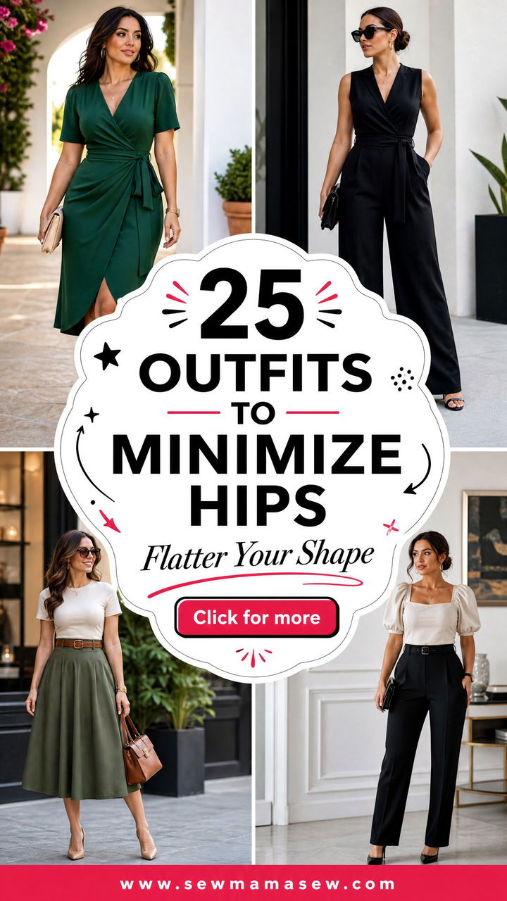 25 Outfits to Minimize Hips Chic Looks That Flatter Now - 25 Outfits to Minimize Hips: Chic Looks That Flatter Now