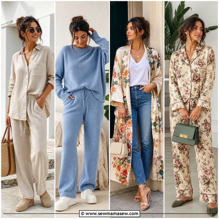 25 Pajama Outfit Ideas for Vacation: Cute Travel Looks