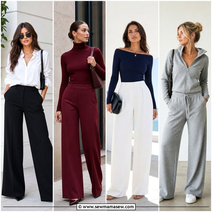 25 Palazzo Pants Outfits for Women Over 40 That Wow