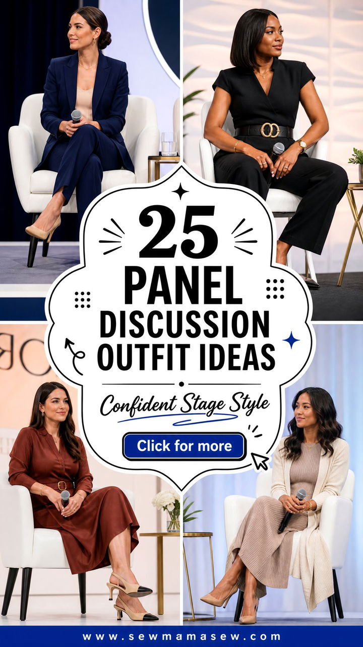 25 Panel Discussion Outfit Ideas To Look Confident On Stage - 25 Panel Discussion Outfit Ideas To Look Confident On Stage