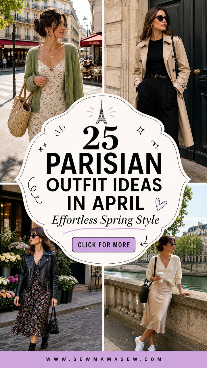 25 Parisian Outfit Ideas in April for Effortless Spring - 25 Parisian Outfit Ideas in April for Effortless Spring