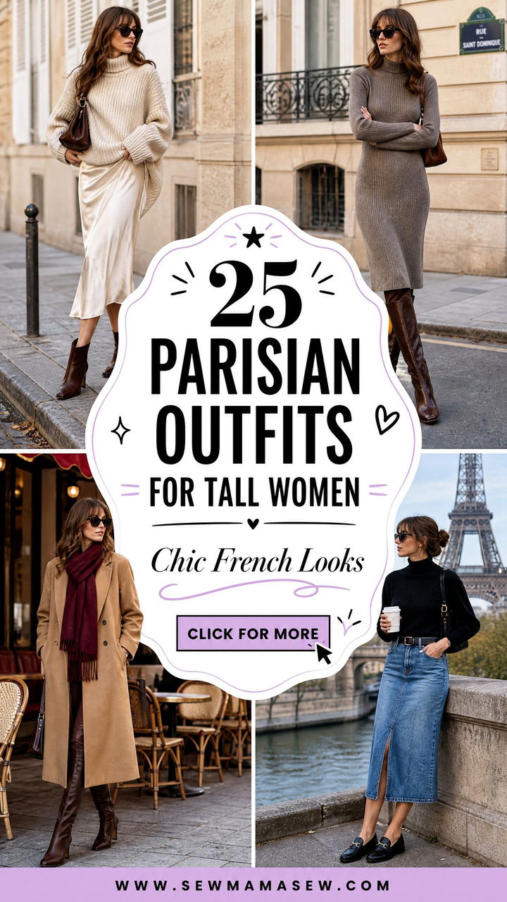 25 Parisian Outfits for Tall Women Chic French Looks - 25 Parisian Outfits for Tall Women: Chic French Looks