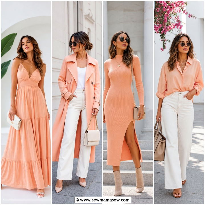 25 Peach Fuzz Outfit Ideas for Soft, Trendy Color Looks