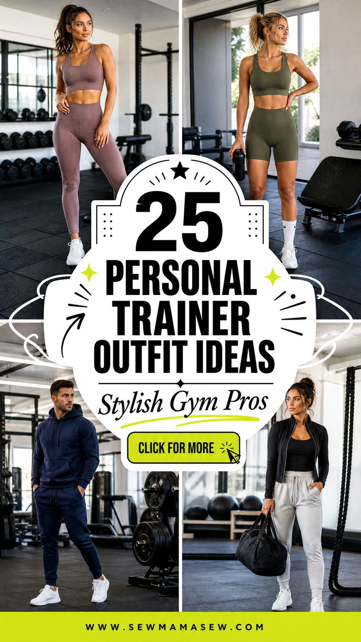 25 Personal Trainer Outfit Ideas For Stylish Gym Pros - 25 Personal Trainer Outfit Ideas For Stylish Gym Pros