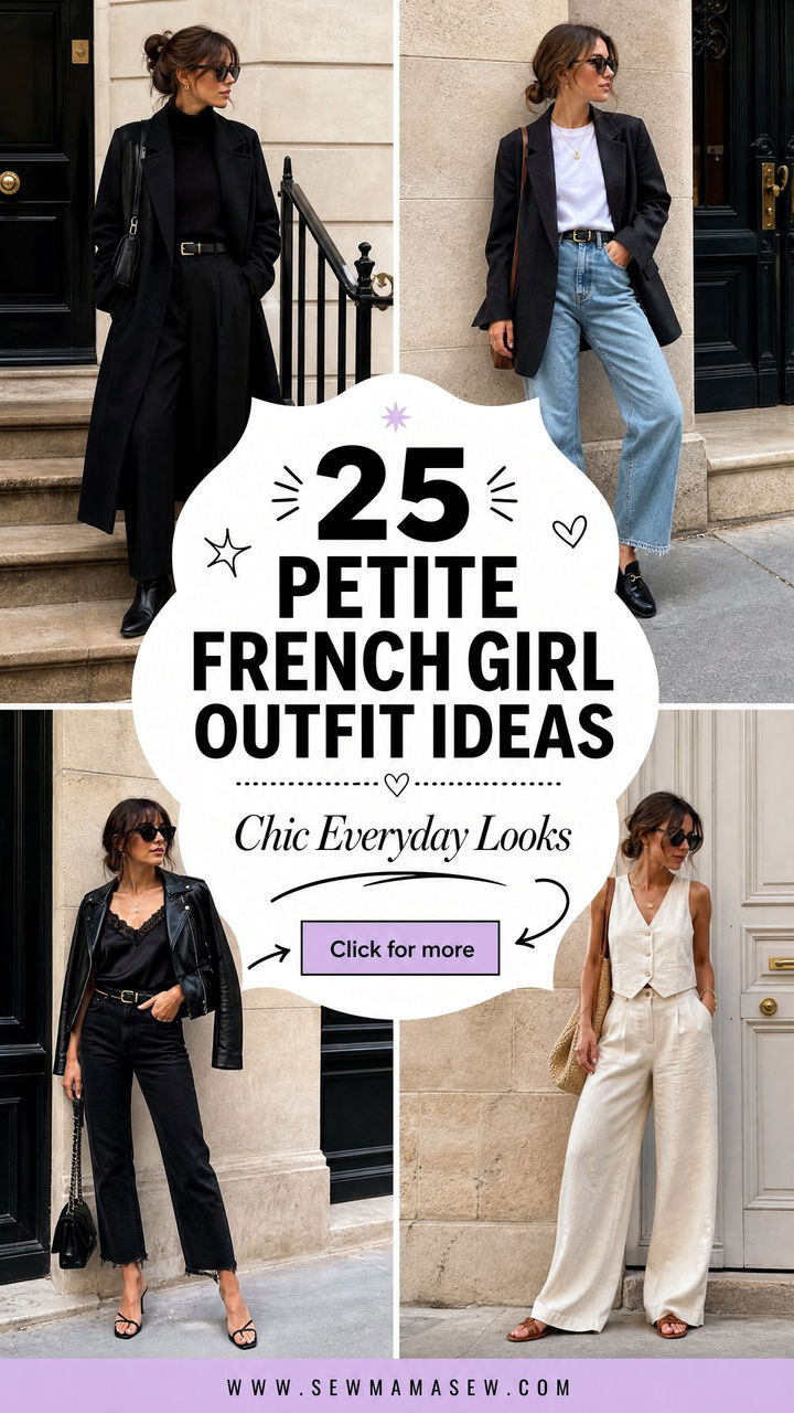 25 Petite French Girl Outfit Ideas For Chic Everyday Looks - 25 Petite French Girl Outfit Ideas For Chic Everyday Looks