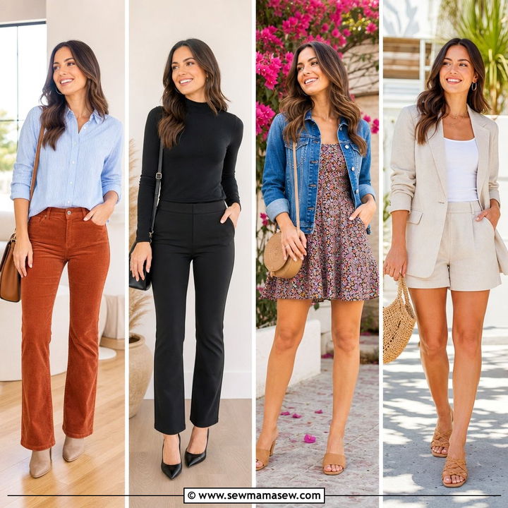 25 Petite Outfit Ideas From Loft for Soft Polished Style
