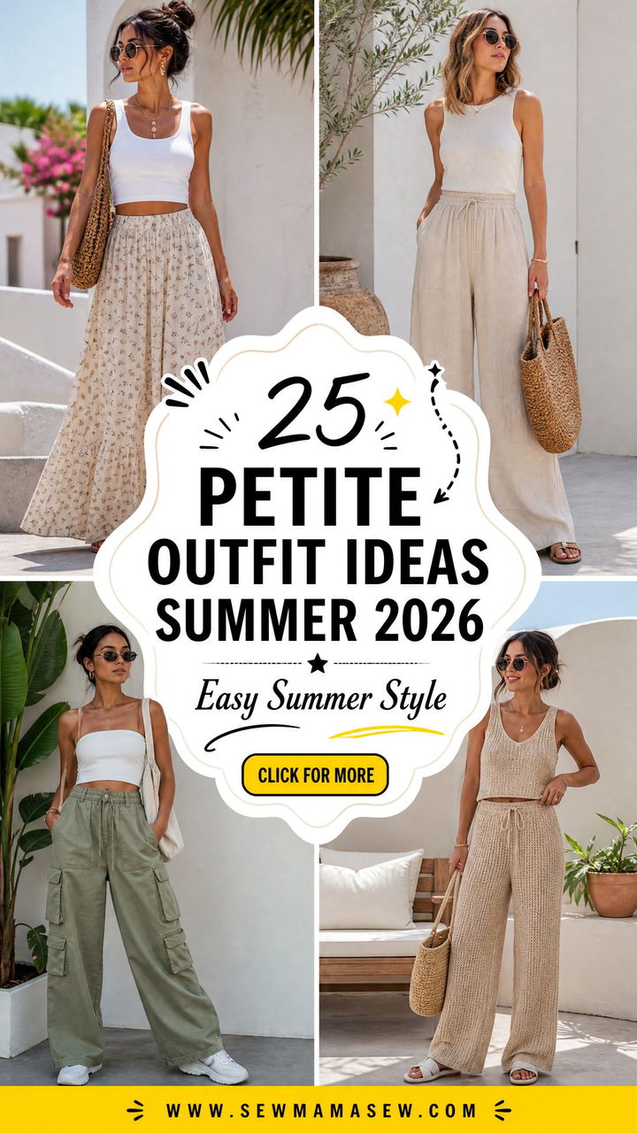 25 Petite Outfit Ideas Summer 2026 for Effortless Style - 25 Petite Outfit Ideas Summer 2026 for Effortless Style