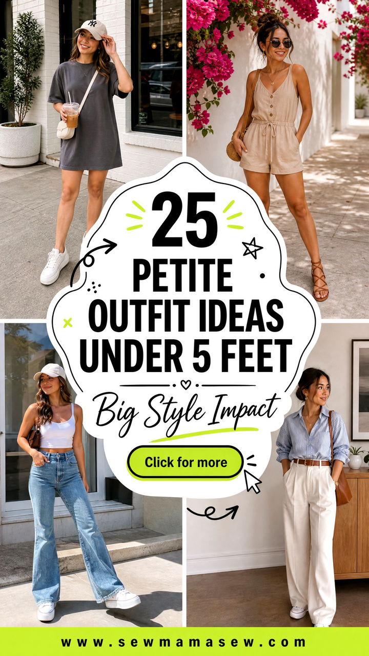 25 Petite Outfit Ideas Under 5 Feet for Big Style Impact - 25 Petite Outfit Ideas Under 5 Feet for Big Style Impact