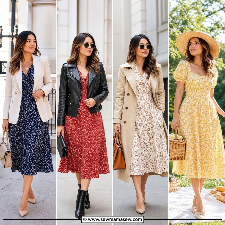 25 Petite Outfit Ideas With Midi Dress for Elegant Balance