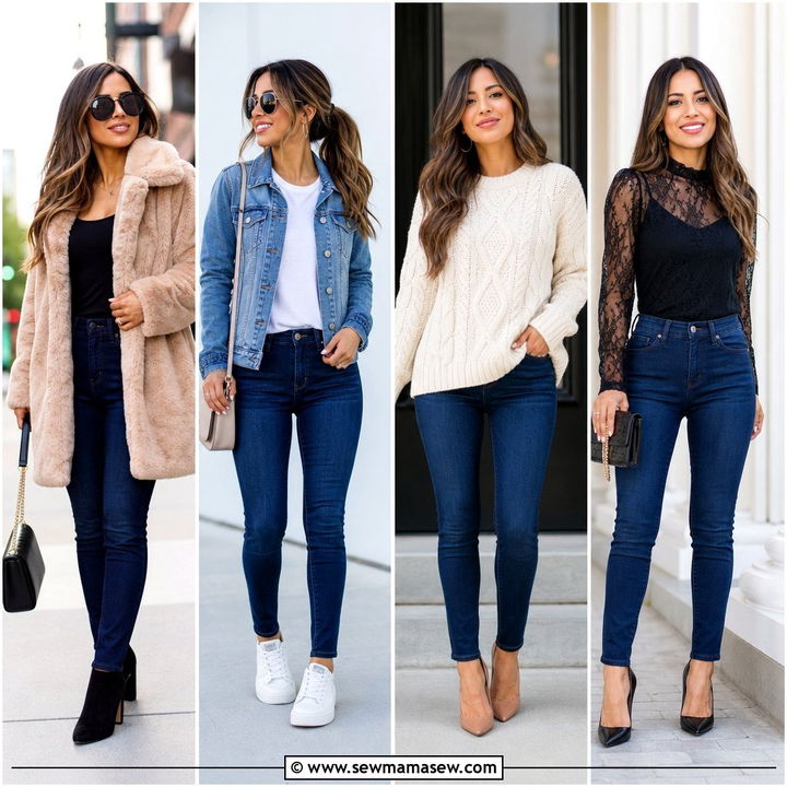 25 Petite Outfit Ideas With Skinny Jeans for Sleek Style