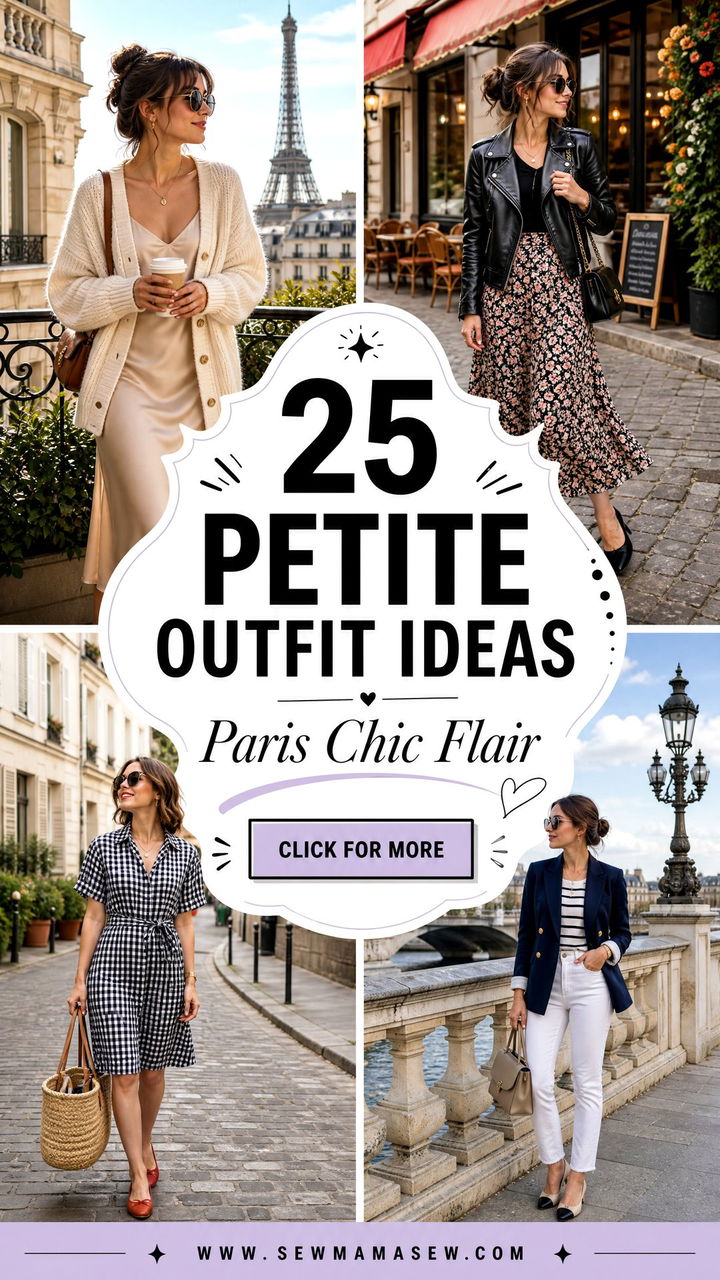 25 Petite Outfit Ideas for Paris Trips With Chic Flair Now - 25 Petite Outfit Ideas for Paris Trips With Chic Flair Now