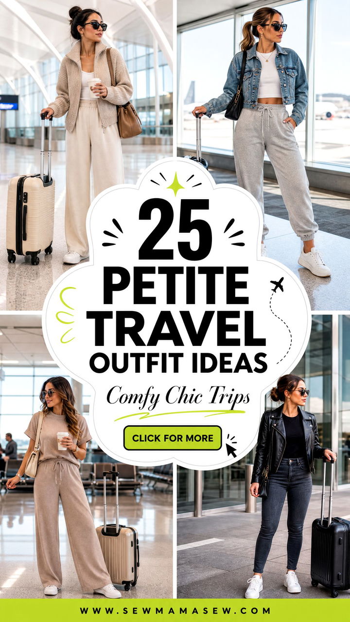 25 Petite Travel Outfit Ideas For Comfy Chic Trips Abroad - 25 Petite Travel Outfit Ideas For Comfy Chic Trips Abroad