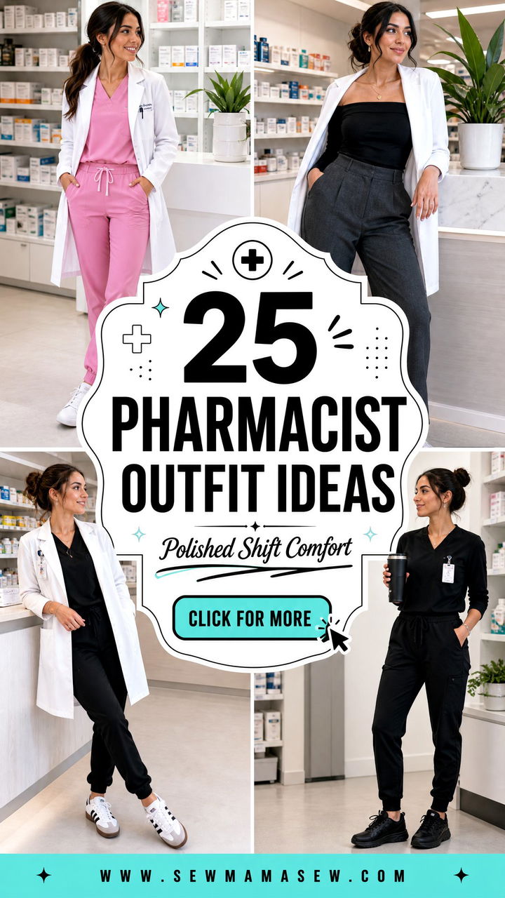 25 Pharmacist Outfit Ideas for Polished Shifts and Comfort - 25 Pharmacist Outfit Ideas for Polished Shifts and Comfort