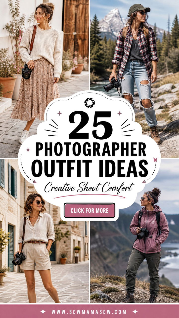 25 Photographer Outfit Ideas for Creative Shoots in Comfort - 25 Photographer Outfit Ideas for Creative Shoots in Comfort
