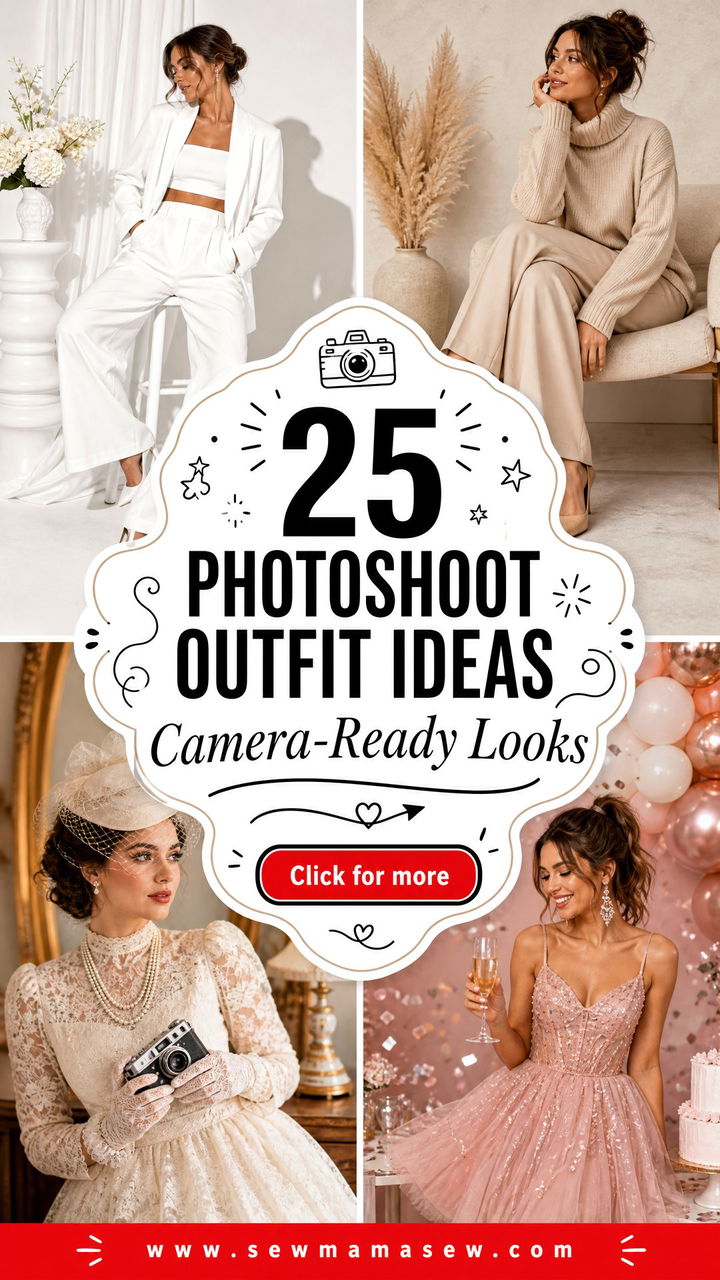 25 Photoshoot Outfit Ideas for Stunning Camera-Ready Looks - 25 Photoshoot Outfit Ideas for Stunning Camera-Ready Looks