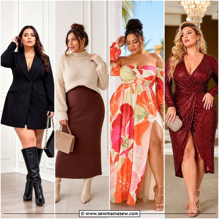 25 Photoshoot Outfits for Curvy Women to Feel Confident