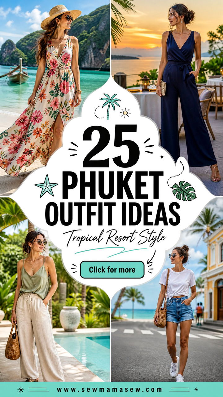 25 Phuket Outfit Ideas for Tropical Days and Resort Nights - 25 Phuket Outfit Ideas for Tropical Days and Resort Nights