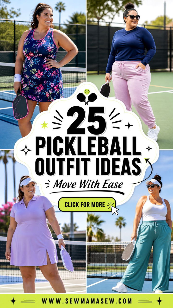 25 Pickleball Outfit Ideas Plus Size Looks That Move With Ease - 25 Pickleball Outfit Ideas Plus Size Looks That Move With Ease