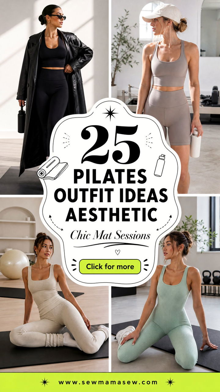 25 Pilates Outfit Ideas Aesthetic for Chic Mat Sessions - 25 Pilates Outfit Ideas Aesthetic for Chic Mat Sessions
