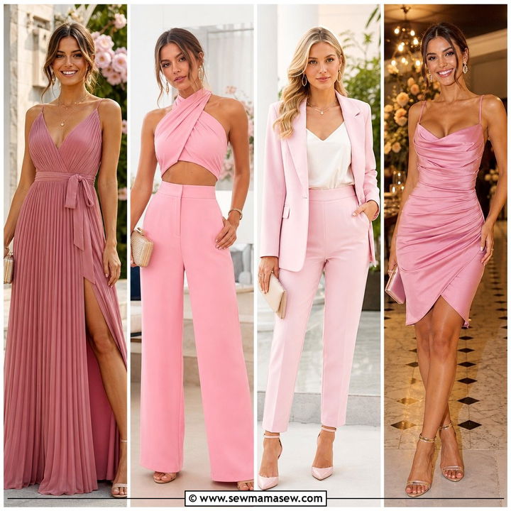 25 Pink Dress Outfit Ideas for Wedding Guest Style Moments