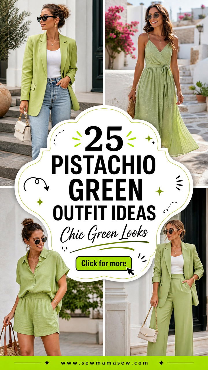 25 Pistachio Green Outfit Ideas 2026 Chic Color Looks - 25 Pistachio Green Outfit Ideas 2026: Chic Color Looks