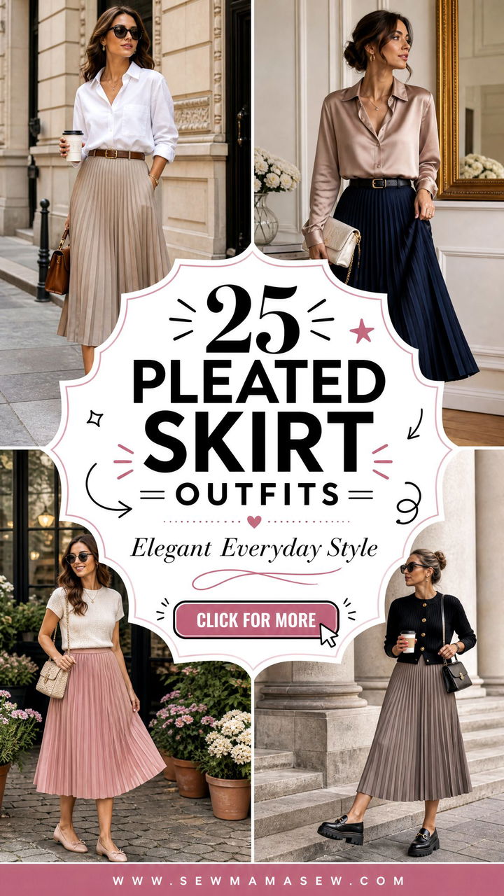 25 Pleated Skirt Outfits for Women Over 40 Chic Looks - 25 Pleated Skirt Outfits for Women Over 40: Chic Looks