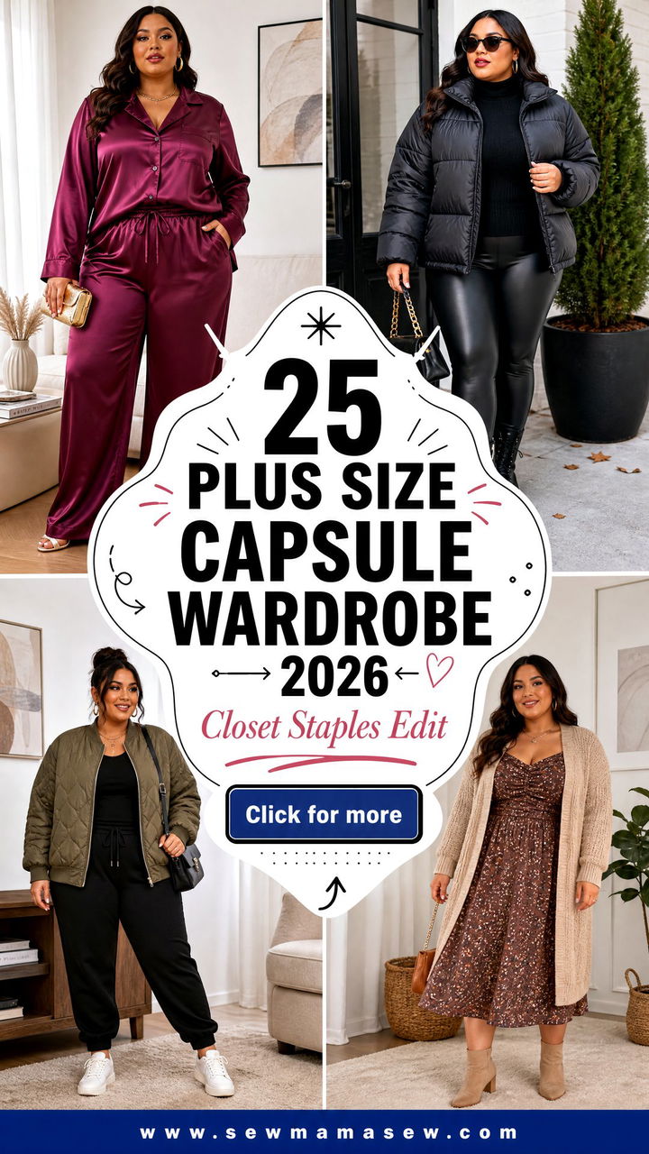 25 Plus Size Capsule Wardrobe 2026 Chic Closet Staples - 25 Plus Size Capsule Wardrobe 2026: Chic Closet Staples